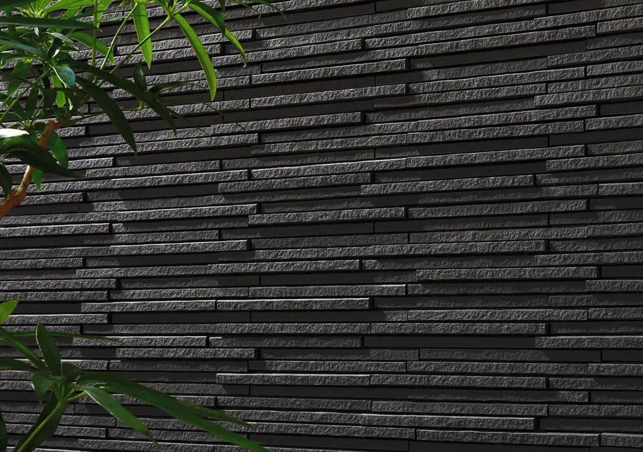 創新技術中潛藏著美和設計細節。伊奈健康壁磚能清新空氣，調節濕度，提昇居家舒適度